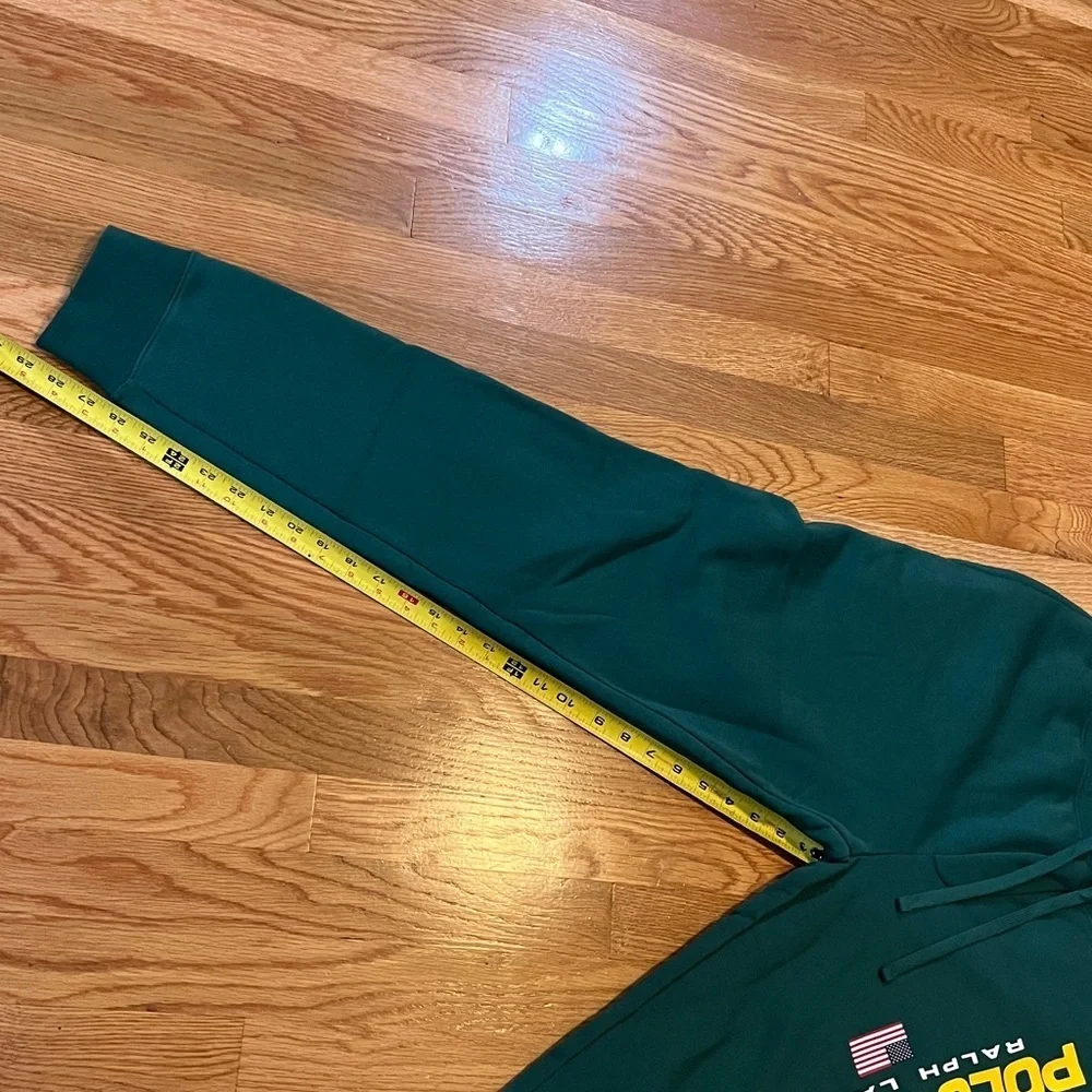 Polo Sport Ralph Lauren Men's Green Fleece Jogger Pants Size Medium NEW. $138